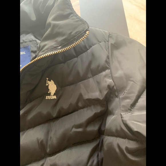 U. S POLO ASSN  black Jacket . Size Small - Picture 10 of 11